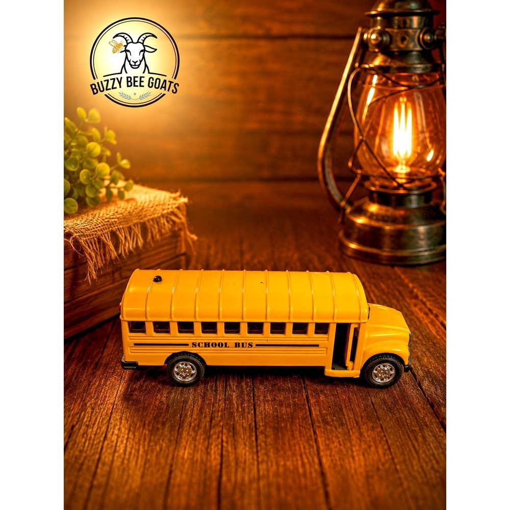 VINTAGE ERTL SCHOOL BUS DIECAST METAL COMMUNITY SCHOOL DISTRICT TOY 5"